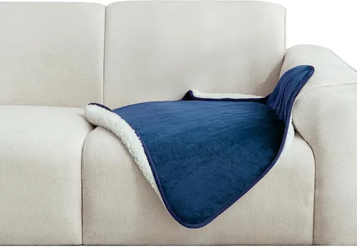 Vista 46 de gogobunny - Manta impermeable y reversible de vellón Sherpa para perro, cachorro, gato; protege la cama, el sofá y el sillón de líquido, orina