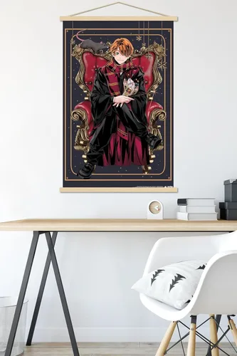 Vista 5 de Trends International The Wizarding World: Harry Potter - Dynasty Ron Wall Poster with Magnetic Frame