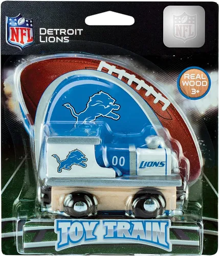 Vista 8 de MasterPieces NFL San Francisco 49ers - Tren de juguete de madera real, para mayores de 3 años, color negro