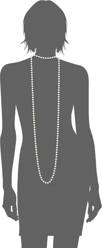 Vista 2 de Forum Novelties Granos Flapper Roaring 20's - 72" pulgadas