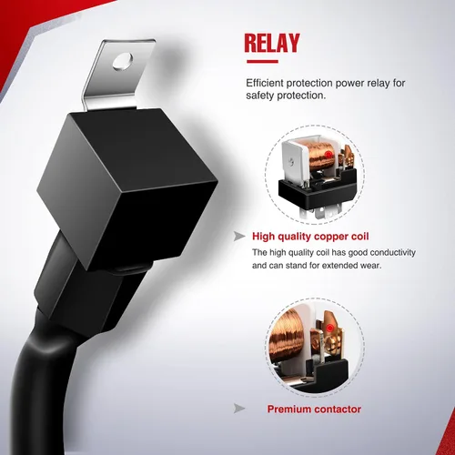 Vista 7 de Nilight Cápsulas LED + kit de arnés de cableado