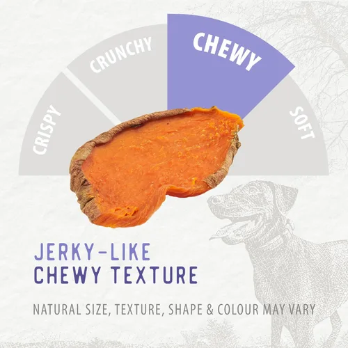 Vista 7 de Caledon Farms Value Pack - Golosinas masticables de batata para perros, 28 oz/795 g