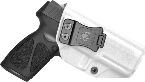 Vista 12 de Amberide IWB Kydex Holster for Taurus G3, Concealed Carry, No Optic/No Laser, Adjustable Cant, Posi-Click Retention, Made in USA