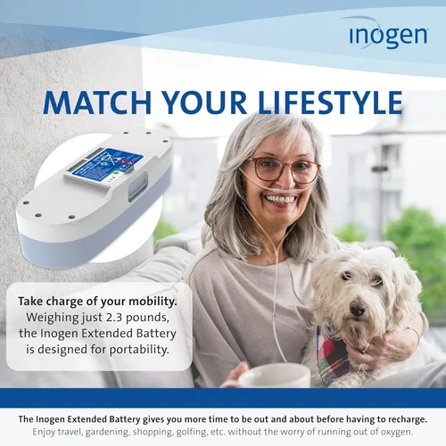 Vista 7 de Inogen Batería para celular de 16 celdas para One G3