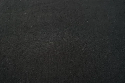 Tela negra de lino 100% de peso medio torcido, versátil para manualidades y decoración del hogar, material sostenible y ecológico, ideal para