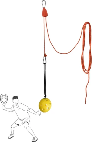 Vista 9 de Swing Trainer with Pulley-Height Adjustable with 13ft Rope Practice Aid,Improve Batting & Develop Muscle Memory Training Tools for Softball