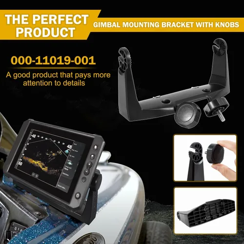 Vista 4 de E-cowlboy 000-11019-001 Soporte de cardán para modelos de pantalla táctil HDS-7 compatible con HDS Gen3 HDS Gen2 Touch Elite y Hook 7