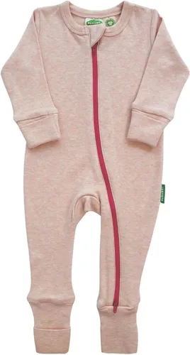 Vista 9 de PARADE Enterizo orgánico con cierre de 2 vías, suave y suave Azul (Melange)