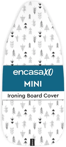 Vista 32 de Encasa XO Funda y almohadilla para tabla de planchar de 28"x12" - Acolchado de fieltro grueso de 3mm, ajuste con cordón y bloqueo, fácil