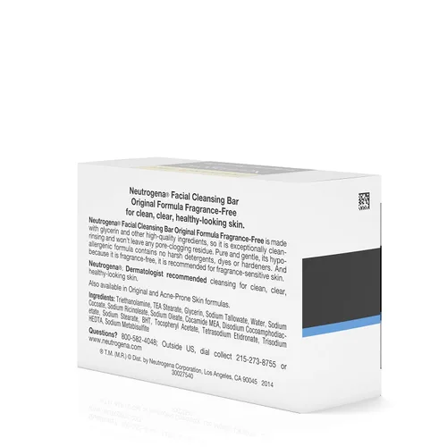 Vista 7 de Neutrogena Neutrogena original Formula Bar facial, Fragancia Free 3.5 oz.