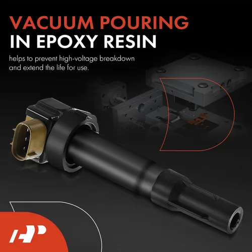 Vista 3 de A-Premium Paquete de bobinas de encendido del motor compatible con Suzuki Grand Vitara 2009-2015, Kizashi 2010-2016, SX4 2010-2014, SX4 Crossover