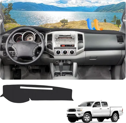 Vista 99 de FIILINES Cubierta para tablero Compatible con Mazda 3 2010-2013 Accesorios Tapete para tablero para Mazda 3 Accesorios Tapete para salpicadero