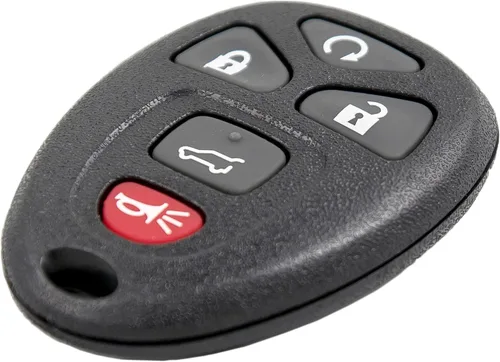 Vista 2 de Keyless2Go 15913415 OUC60270 OUC60221 repuesto de llave para auto a control remoto para vehículos que utilizan 5 botones, autoprogramable, 2