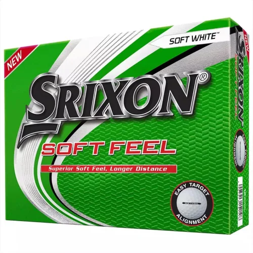 Vista 9 de Srixon Pelotas de golf de la serie Soft Feel