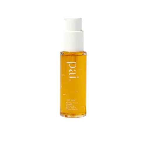PAI SKINCARE - Aceite limpiador de extracto de fruta de rosa mosqueta orgánico Light Work | Cuidado de la piel natural, vegano y sensible (0.9 fl oz
