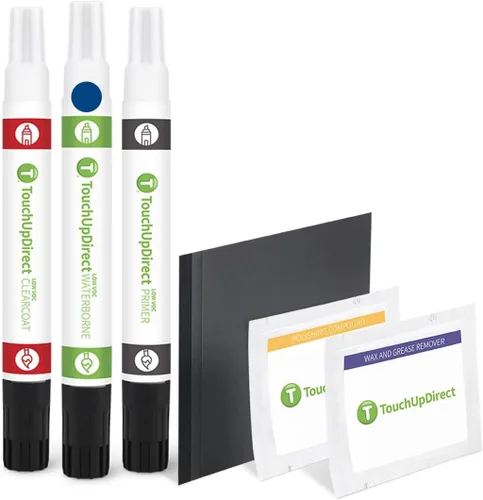 Vista 150 de TouchUpDirect A2B Abyss/Onyx Black Pearl - Aerosol de pintura de retoque compatible con Hyundai Exact Match - Kit esencial