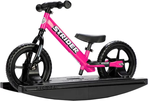 Vista 12 de Strider 12" – Ayuda a enseñar a los bebés cómo montar una bicicleta de equilibrio – para niños de 6 meses a 4 años – Montaje y ajustes fáciles