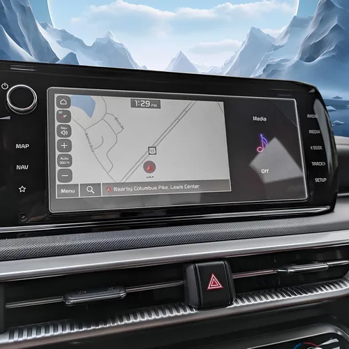 Vista 22 de YEE PIN Protector de pantalla de vidrio templado HD de 8 pulgadas para Kia Forte 2019, 2020, 2021, 2022, protector de pantalla de 8 pulgadas