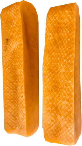 Yak Cheese - Masticables para perros, medianos, 2 unidades, de larga duración, orgánicos, ricos en proteínas, dorado del Himalaya, queso de yak para