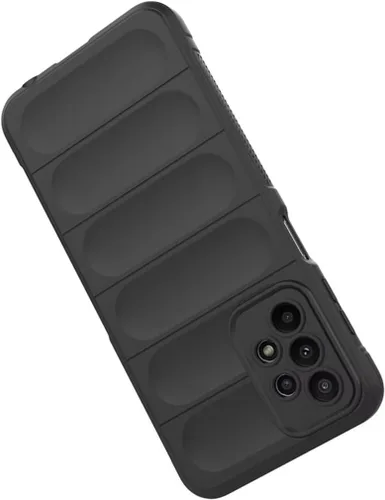 Vista 6 de Aikukiki Funda para Galaxy A32 4G, diseño de rayas 3D de lujo, resistente, sensorial, suave, de silicona completa, a prueba de golpes, para niñas