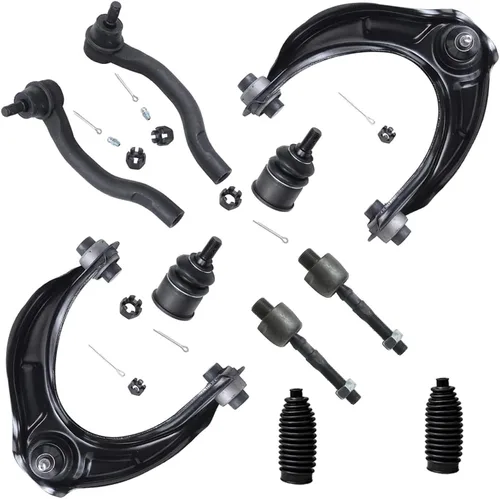 Vista 16 de Detroit Axle - Kit de 10 piezas para Ford Edge 07-14 Lincoln MKX 2007 2008 2009 2010 2011 2012 2013 2014, 2 brazos de control inferiores, 2 barras