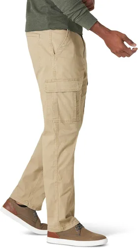 Vista 3 de Wrangler Authentics - Pantalón cargo, elástico y de corte holgado para hombre