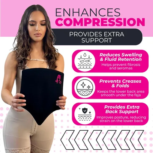 Vista 6 de bombshell booty pillow - Tablero de moldeador lumbar para Lipo.