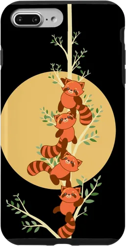 Vista 12 de Lindo Panda Rojo Caja Del Teléfono Panda Rojo Amante Caso Para IPhone 16