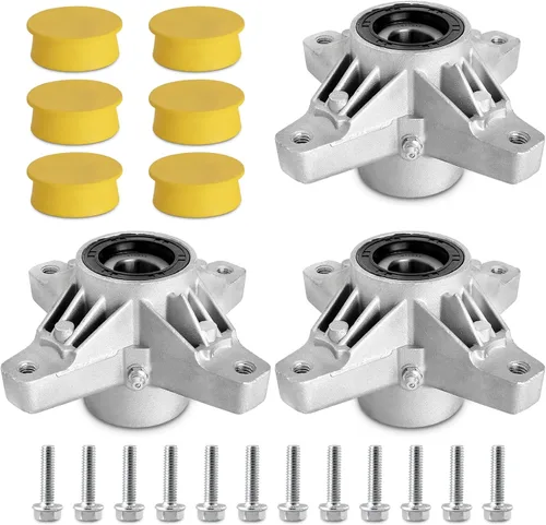 Vista 8 de 918-04426 Husillo apto para cortacésped Cub-Cadet, 618-3129 Conjunto de husillo para cortacésped Cub-Cadet Z Force Enforcer de 44 pulgadas, 48