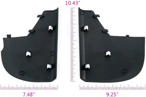 Vista 2 de G-PLUS Panel de extensión de consola central izquierdo y derecho compatible con DODGE RAM 1500/2010-2012 DODGE RAM 2500 3500 2009-2012