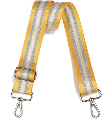 Vista 71 de LVYOUME Correa para bolso, accesorios plateados, correas anchas para bolsa, correa de hombro ajustable para bolsos