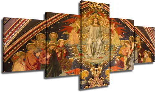 Vista 116 de TUMOVO Jesús Christian - Pintura sobre lienzo de 5 piezas