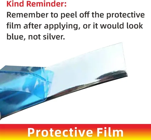 Vista 3 de Ancho: 1-9/16 pulgada (40mm) Tira de Moldura Autoadhesiva para Auto/Camión/RV Moldura de Exterior e Interior Antiarañazos Universal