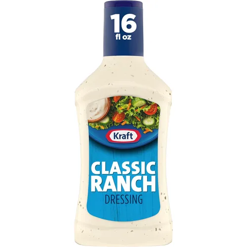 Vista 13 de Kraft Aderezo para ensalada Classic Ranch (botellas de 16 onzas líquidas, paquete de 4)