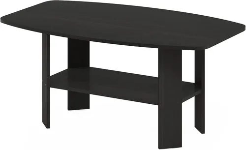 Vista 5 de Furinno Turn-N-Tube Soporte de TV de 3 niveles (32") y mesa de centro