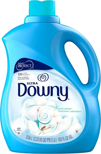 Vista 11 de Downy Líquido suavizante de telas, aroma fresco de abril, 111 onzas líquidas, 150 cargas