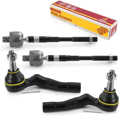 Vista 132 de Metrix Premium Chassis Parts - Kit de 4 piezas de extremos de barra de acoplamiento frontal exterior e interior compatible con Nissan Pathfinder