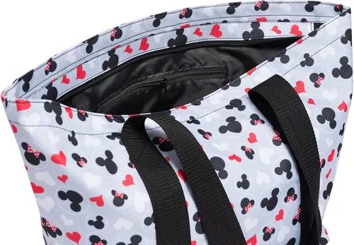 Vista 5 de Disney Bolsa de viaje con cremallera y estampado de iconos de Mickey y Minnie Mouse