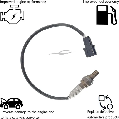 Vista 3 de Dropwater Sensor de oxígeno trasero O2 compatible con Chevrolet 2009 2010 2011 Aveo Aveo5 1.6L, reemplaza #234-4298 75-4459 ES20146
