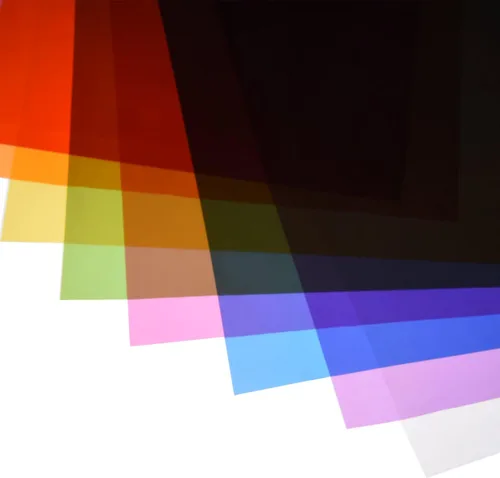 Vista 5 de Outus hojas de celofán, 8x 8 pulgadas, 8 colores, 104 piezas