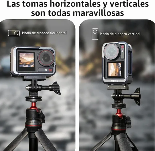 Vista 6 de FiTSTILL - Carcasa de aluminio para DJI OSMO Action 5 Pro/4/3