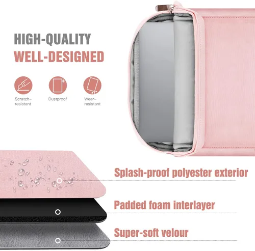 Vista 5 de TiMOVO - Funda para tablet de 9-11 pulgadas con correa para el hombro para iPad 11 pulgadas A16 2025, iPad 10.ª generación 10.9"/10.2", Galaxy Tab