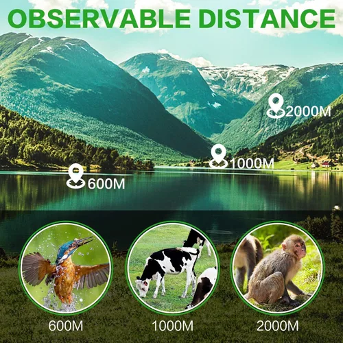 Vista 4 de Monocular Telescope, 80×100 Monoculars for Adults