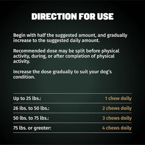 Vista 5 de Bully Max Masticables de Poder 11 en 1 para ganancia muscular, suplemento de alto contenido proteico para perros con aminoácidos, golosinas