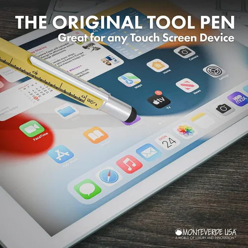 Vista 5 de Monteverde USA One Touch Tool Pen, pluma estilográfica, rojo (MV35234)