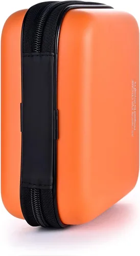 Vista 5 de Funda para DVD, estuche de CD EVA, organizador de almacenamiento, portátil, protector de DVD, soporte para billetera para coche