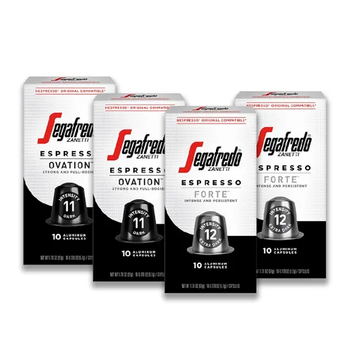 Vista 11 de Cápsulas de Espresso Segafredo Zanetti – Cápsulas de aluminio para máquinas originales Nespresso – Espresso de tostado medio-oscuro premium con un