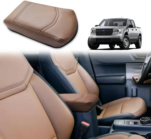 Vista 89 de Muslogy Funda para reposabrazos de consola central apta para Chevy Silverado/Tahoe y GMC Sierra/Yukon 2007-2013, cómoda almohadilla