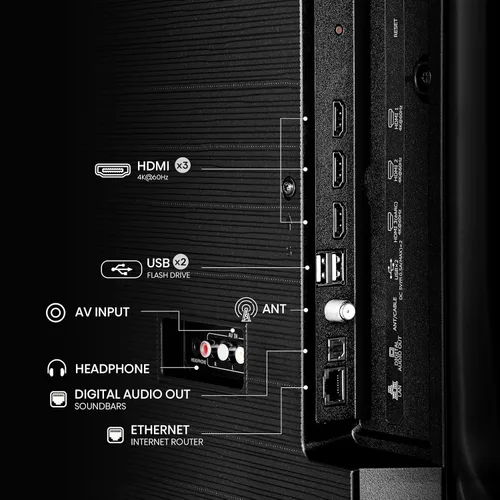 Vista 14 de Hisense 43" Serie E6 Cinema Hi-QLED 4K UHD Smart Fire TV (43E6QF, modelo 2025) - Sensor de luz AI, Dolby Vision · Atmos, control remoto por voz