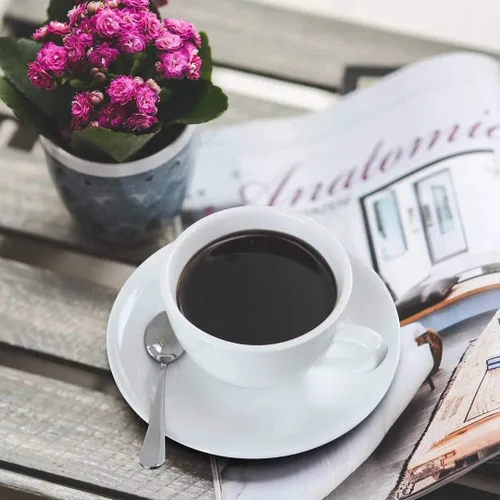 Vista 7 de Wesdxc56 Demitasse - Cucharas de café expreso, mini cuchara de café, cucharas pequeñas de acero inoxidable de 4.7 pulgadas para postre, juego de 6